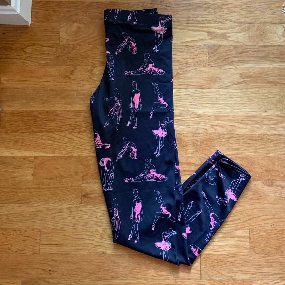 Dancer themed leggings